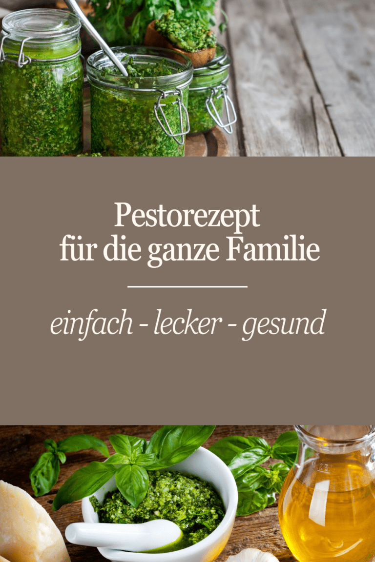 Mehr über den Artikel erfahren Ein Pestorezept für die ganze Familie: einfach, lecker und gesund!